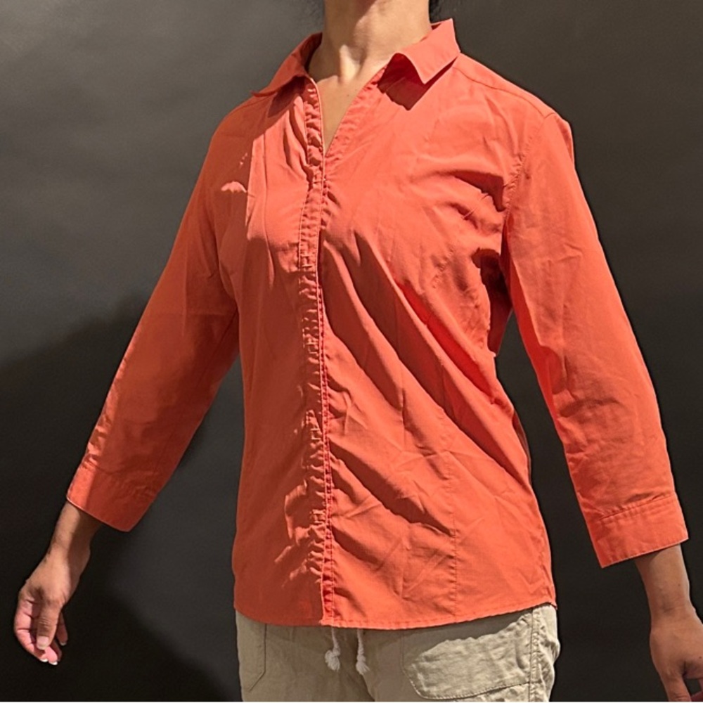 Royal Robbins Coral Button-Up Shirt